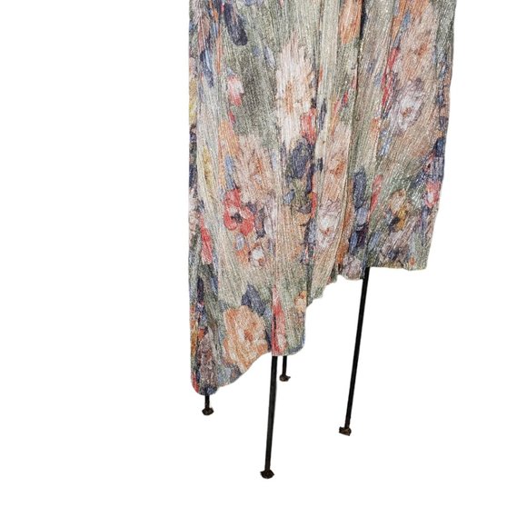 CT341 Zara Floral A-symmetrical Dress L - Picture 5 of 8